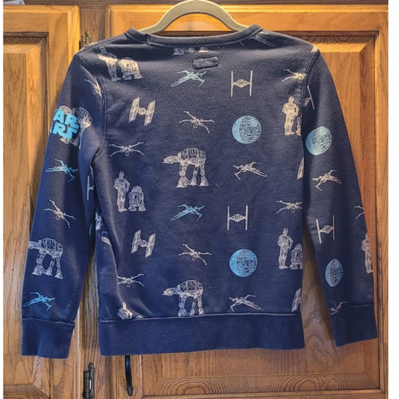 Gap Star Wars Boys Sweatshirt Size Medium - Picture 2 of 3